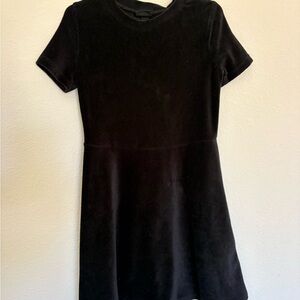 Art Class Elegant Black Kids Dress